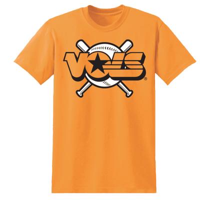 Tennessee Vols Star Bats Short Sleeve Tee