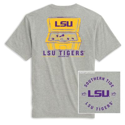LSU Southern Tide Cooler Short Sleeve Tee