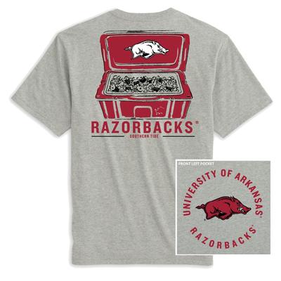 Arkansas Southern Tide Cooler Short Sleeve Tee