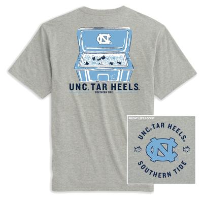 UNC Southern Tide Cooler Short Sleeve Tee