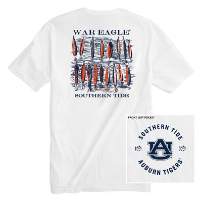Auburn Southern Tide Lures Short Sleeve Tee