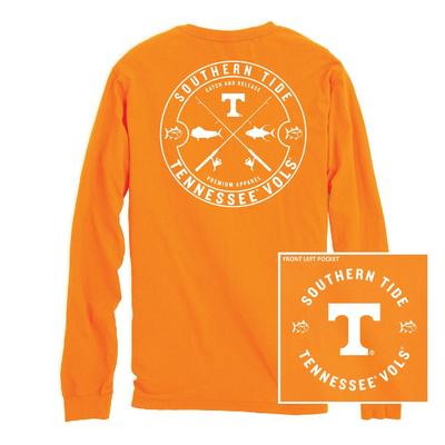 Tennessee Southern Tide Catch Release Long Sleeve Tee