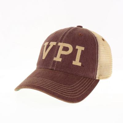Virginia Tech Legacy Vault VPI Logo Trucker Hat