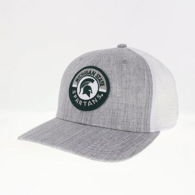 Michigan State Legacy Road Patch Circle Trucker Hat