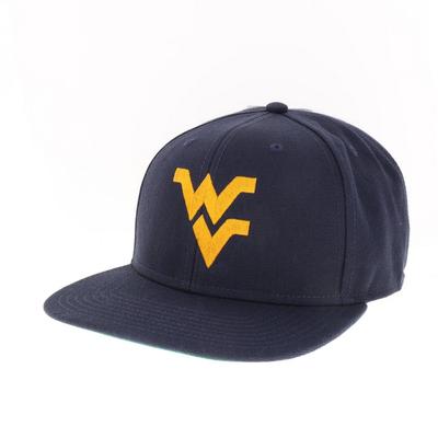 West Virginia Legacy Flat Brim WV Logo Hat