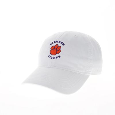 Clemson Legacy Toddler Arch Logo Hat WHITE