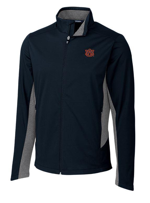  Auburn Cutter & Buck Big & Tall Navigate Softshell Jacket