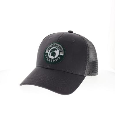 Michigan State Legacy YOUTH Road Patch Trucker Hat