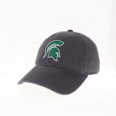 Michigan State Legacy YOUTH Spartan Helmet Logo Adjustable Hat
