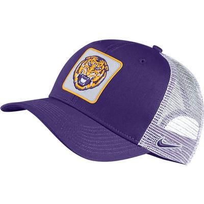 LSU Nike Vault C99 Tiger Head Logo Trucker Hat