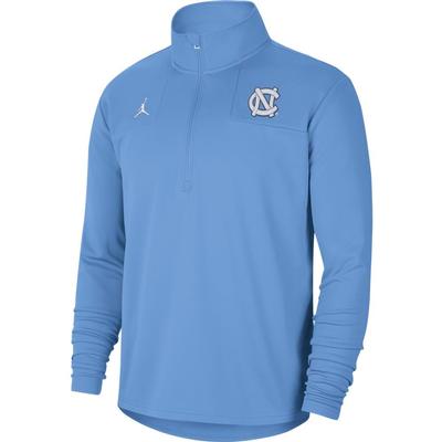 UNC Jordan Brand Coach Top Half Zip Pullover