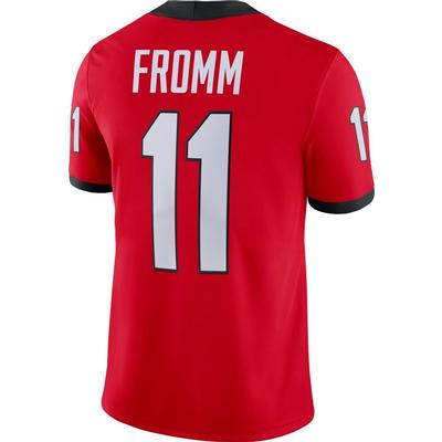Georgia Nike Game Jake Fromm #11 Jersey