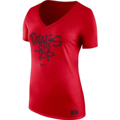 Georgia Nike Women's Brush Phase Tee