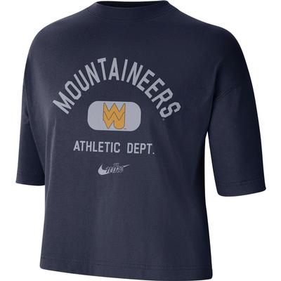 West Virginia Nike Women's Boxy Tee