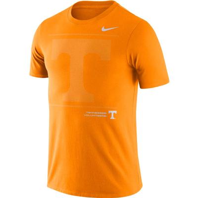 Tennessee Nike Team Issued Short Sleeve Dri-fit Cotton Tee