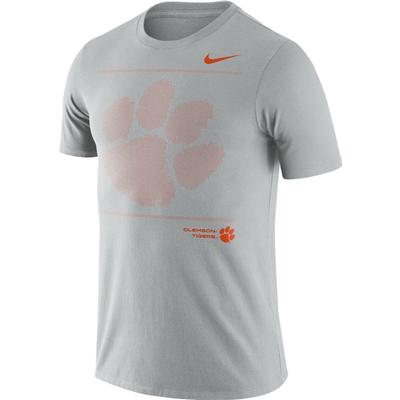 Clemson Nike Team Issued Short Sleeve Dri-fit Cotton Tee