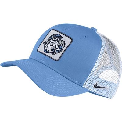 UNC Nike Vault C99 Ram Head Logo Trucker Hat