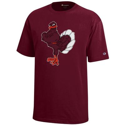 Virginia Tech Champion YOUTH Standing Hokie Tee