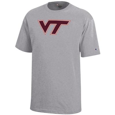 Virginia Tech Champion YOUTH Giant Logo Tee