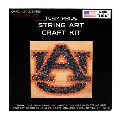 Auburn Tigers Team Pride String Art Kit