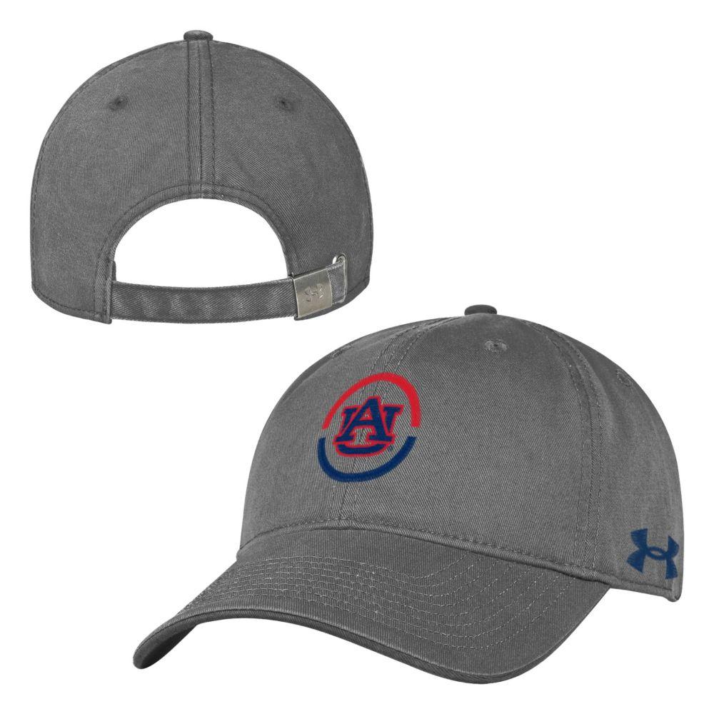 AUB Auburn Under Armour Circle Logo Adjustable Hat Alumni Hall