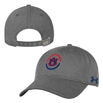 Auburn Under Armour Circle Logo Adjustable Hat