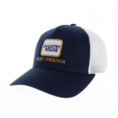 West Virginia Legacy Country Roads Square Patch Trucker Hat