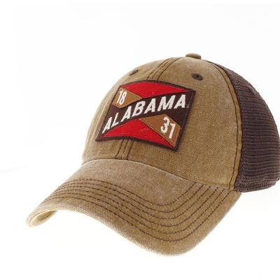 Alabama Legacy Frayed X Patch Hat