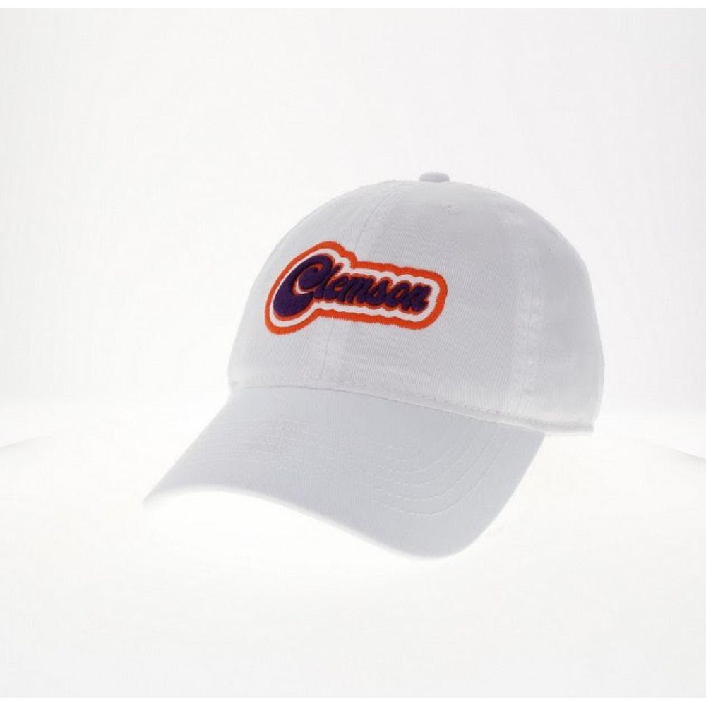  Clemson Legacy Youth Groovy Font Hat