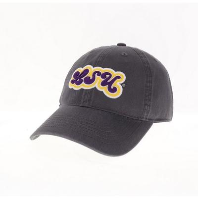 LSU Legacy YOUTH Groovy Font Hat