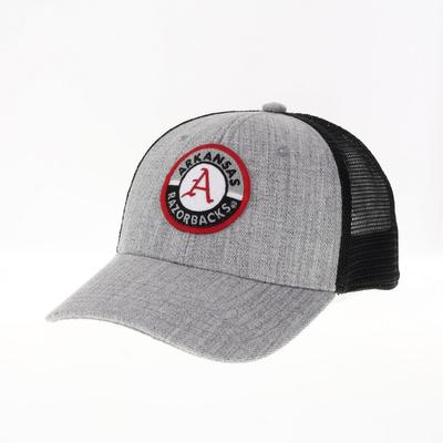 Arkansas Legacy YOUTH Road Patch Trucker Hat