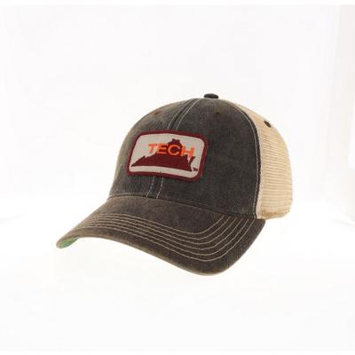 Virginia Tech Legacy Vault State Trucker Hat