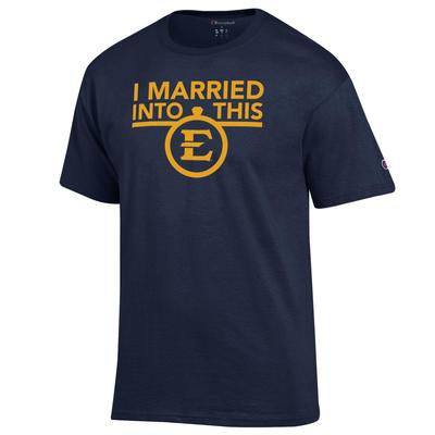ETSU Champion Women's I Married Into This Tee