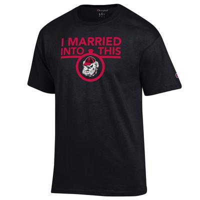 Georgia Champion Women's I Married Into This Tee