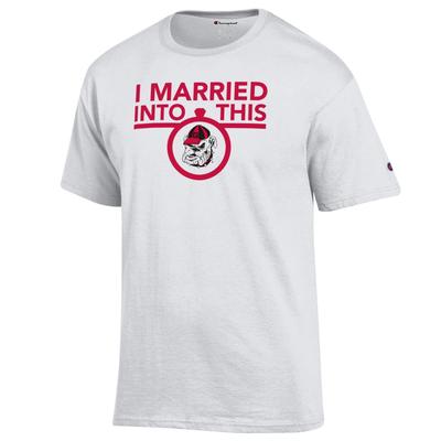 Georgia Champion Women's I Married Into This Tee