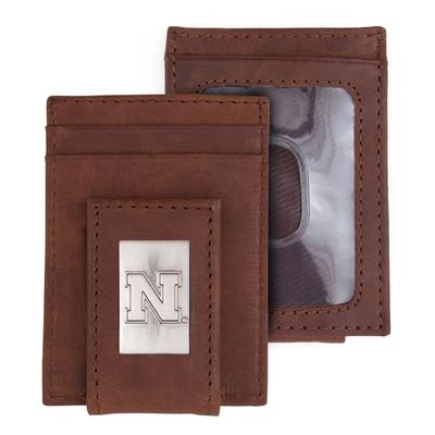 Nebraska Eagles Wings Front Pocket Wallet