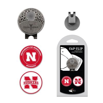 Nebraska Golf Cap Clip