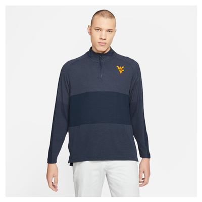 West Virginia Nike Golf Men's Vapor Half Zip Pullover