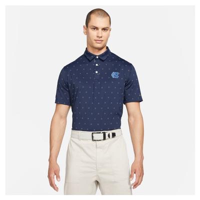 UNC Nike Golf Men's Player X Clubs Polo