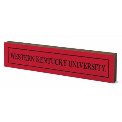 Western Kentucky Legacy 12 inch Table Top Stick