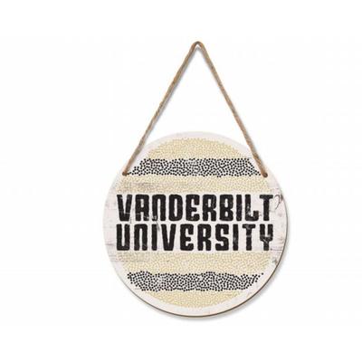 Vanderbilt 12 inch Epicenter Circle Wall Hanging Sign