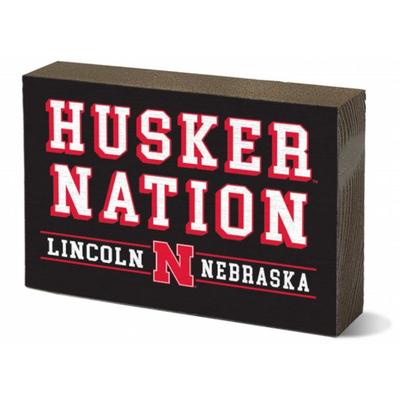 Nebraska 3.5 x 5 inch Rectangular Block