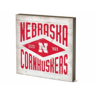 Nebraska 5.5 x 5.5 inch Square Block