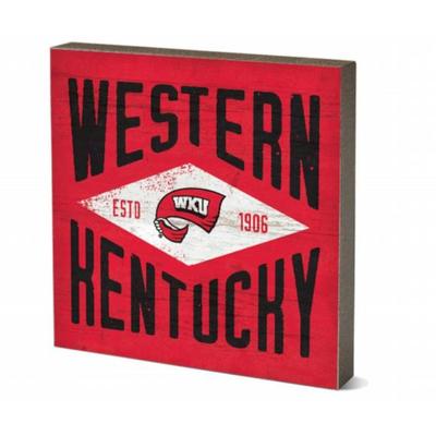Western Kentucky Legacy 5.5 x 5.5 inch Square Block
