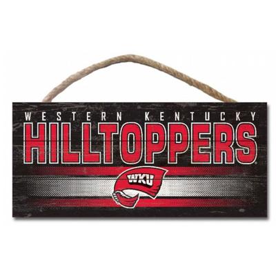 Western Kentucky 5 x 10 inch Hanging Sign