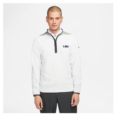 LSU Nike Golf Men's Victory 1/2 Zip Micro Fleece Pullover