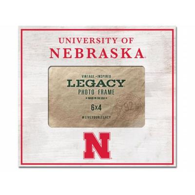 Nebraska 8 x 10 Ivy League Center Picture Frame