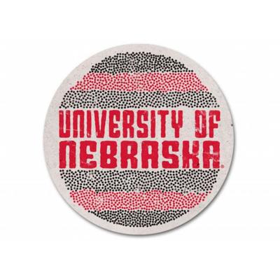 Nebraska Epicenter Circle Coaster