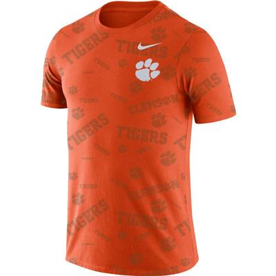 Clemson Nike Tailgate Short Sleeve Tee