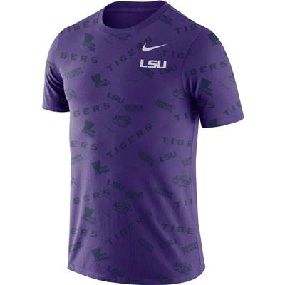 LSU Nike Tailgate Short Sleeve Tee